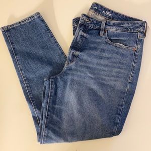old navy high rise OG straight jeans